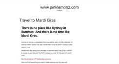 Desktop Screenshot of pinklemonz.com